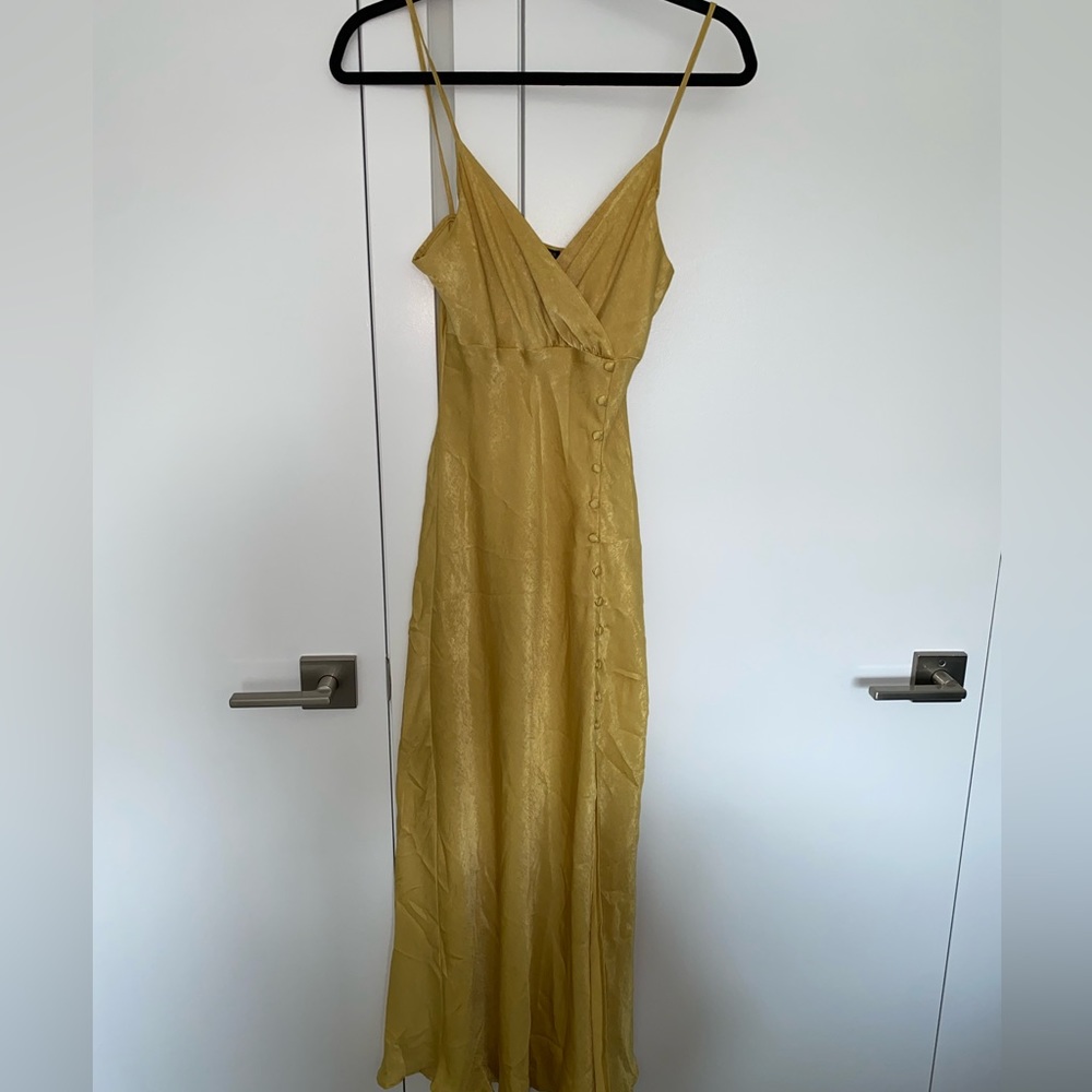 Yellow Zara Maxi Dress